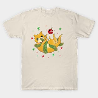 The Cat and the Christmas Bauble T-Shirt